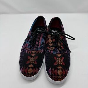 Lakai Shoes Camby skate‎ shoe Black Textile mens size 10